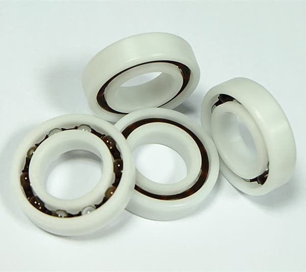 Plastic deep groove ball bearings POM6002